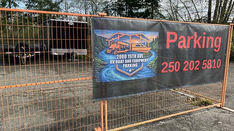 2000 19th ave p[arking banner